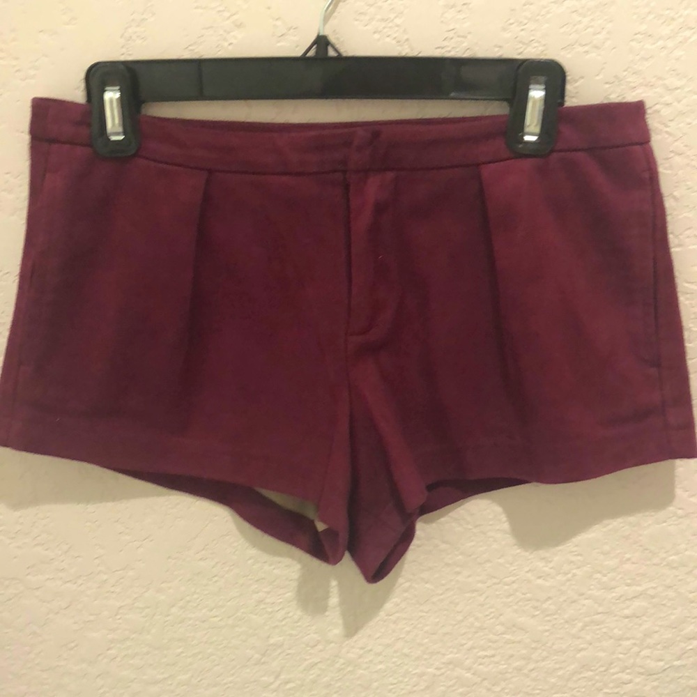 Plum color shorts
